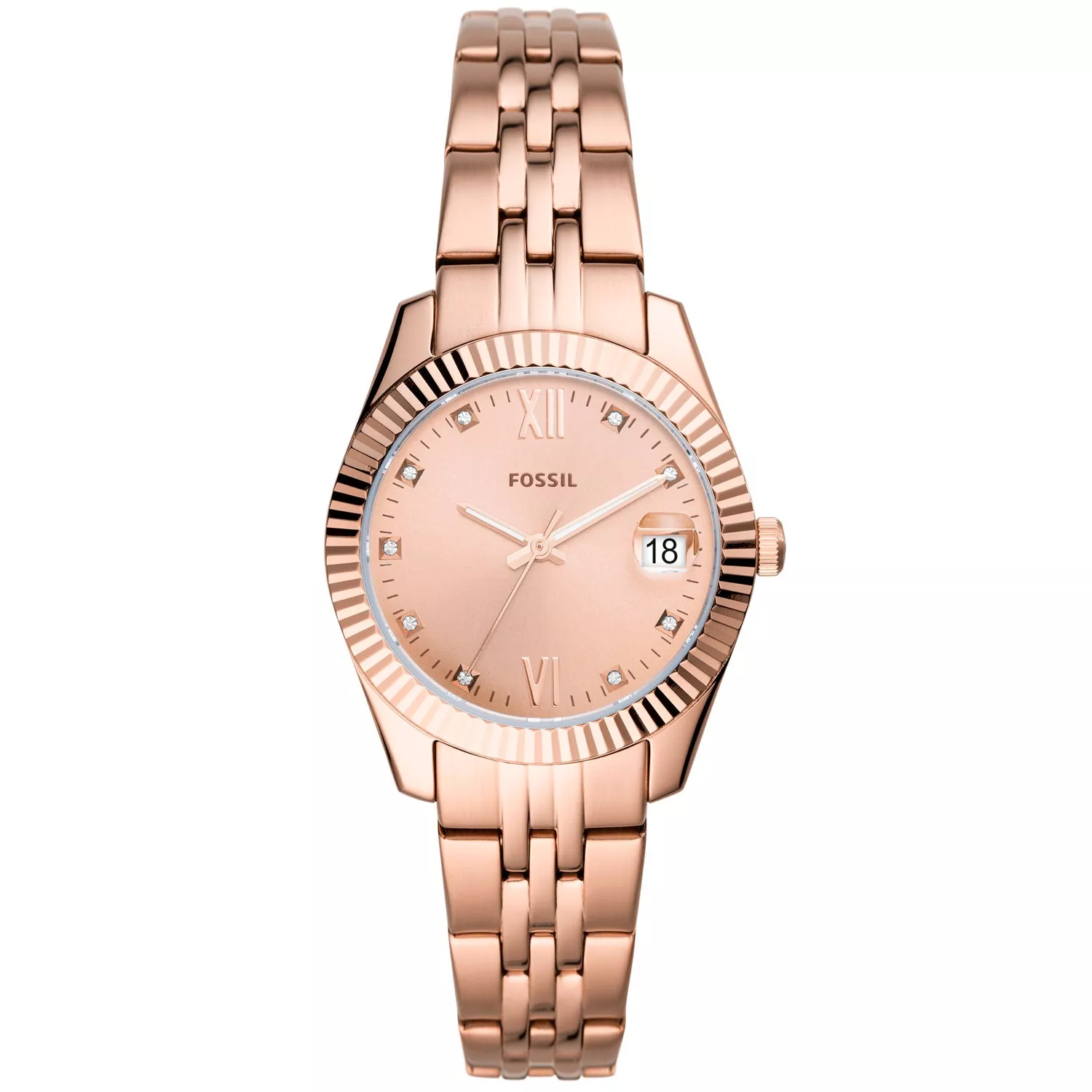Fossil Scarlette Christ Damenuhren Fossil Stainless Steel
