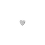STINE A Jewelry Petit Love Heart Korvakoru Single Hopea 1016-00-S