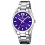 Festina Lady Alegria F20622/A kello, jossa on Violetti kellotaulu ja halkaisijaltaan 37 mm kotelo ja Metalliranneke hihna, jonka väri on Hopea