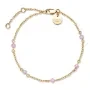 Rosefield 5 Stone Bracelet Rannerengas Kullattu ruostumaton teräs JBPSG-J813
