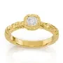 Alier Studio Muse Diamond Solitaire Sormus Kulta 0,32 ct. AS025