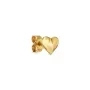 Jane Kønig Bruised Heart Stud Korvakoru Single Hopeakullattu BHS-SS23-G