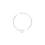 Jane Kønig Big Tied Heart Hoop Korvakoru Single Hopea BTHH-AW25-S