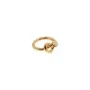 Jane Kønig Big Tied Heart Ring Sormus Hopeakullattu BTHR-AW25-G