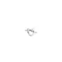 Jane Kønig Big Tied Heart Stud Korvakoru Single Hopea BTHS-AW25-S