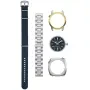 Certina DS+ Kit Urban & Heritage C0414071904101 kello, jossa on Sininen kellotaulu ja halkaisijaltaan  kotelo ja Nato remmi hihna, jonka väri on Hopea