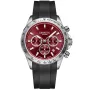 Dissing MK9 Limited Edition D1495 -kello Miesten, jossa on Punainen kellotaulu halkaisija 43 mm ja Musta Silikoniranneke ranneke