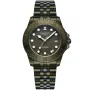 Dissing Diver GMT D1617 kello, jossa on Vihreä kellotaulu ja halkaisijaltaan 42 mm kotelo ja Metalliranneke hihna, jonka väri on Vihreä