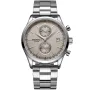 Dissing D1087 -kello Miesten, jossa on Beige kellotaulu halkaisija 42 mm ja Hopea Metalliranneke ranneke