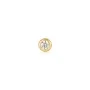 Ania Haie Sparkle Bezel Barbell Korvakoru Single Hopeakullattu E035-06G