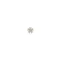 Ania Haie Sparkle Flower Barbell Korvakoru Single Hopeakullattu E035-10G