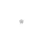 Ania Haie Sparkle Flower Barbell Korvakoru Single Hopea E035-10H