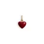 Jane Kønig Burgundy Heart Riipus Kulta GULD-BHV