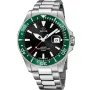 Jaguar Pro Diver J860/H kello, jossa on Musta kellotaulu ja halkaisijaltaan 43 mm kotelo ja Metalliranneke hihna, jonka väri on Hopea