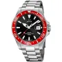 Jaguar Executive Diver J860/I kello, jossa on Musta kellotaulu ja halkaisijaltaan 44 mm kotelo ja Metalliranneke hihna, jonka väri on Hopea