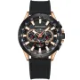 Kensington Master K0067 kello, jossa on Musta kellotaulu ja halkaisijaltaan 48 mm kotelo ja Kumiremmi hihna, jonka väri on Musta