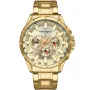 Kensington Master K0050 -kello Miesten, jossa on Kulta kellotaulu halkaisija 48 mm ja Kulta Metalliranneke ranneke