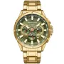 Kensington Master K0051 kello, jossa on Vihreä kellotaulu ja halkaisijaltaan 48 mm kotelo ja Metalliranneke hihna, jonka väri on Kulta