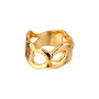 Jane Kønig Medium Butterfly Ring Sormus Hopeakullattu MBR-HS23-G