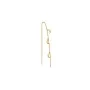Jane Kønig Small Half Moon NO. 2 Chain earring Korvakoru Single Ruostumaton Teräs SHMC-AW26-SS-G