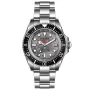 OceanX Sharkmaster 1000 Limited Edition SMS1011M kello, jossa on Harmaa kellotaulu ja halkaisijaltaan 44 mm kotelo ja Metalliranneke hihna, jonka väri on Hopea