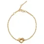 Jane Kønig Tied Heart Bracelet Rannerengas Hopeakullattu THB-AW25-G