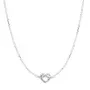 Jane Kønig Tied Heart Necklace Kaulakoru Hopea THN-AW25-S