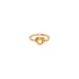 Jane Kønig Tied Heart Ring Sormus Hopeakullattu THR-AW25-G