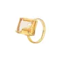 House of Vincent Candy Rock Yellow Citrine Sormus Hopeakullattu VJ080-LRG-CI