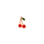 STINE A Jewelry Petit Cherry Korvakoru Single Hopeakullattu 1162-02-S