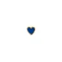 STINE A Jewelry Petit Love Heart Korvakoru Single Hopeakullattu 1181-02-Cobalt Blue