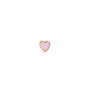 STINE A Jewelry Petit Love Heart Korvakoru Single Hopeakullattu 1181-02-Light Pink