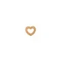 STINE A Jewelry Petit Open Love Heart Korvakoru Single Hopeakullattu 1261-02-S