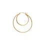 STINE A Jewelry Double Creol Grande Korvakoru Single Hopeakullattu 1380-02-S