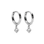 Sparv Petite Sparkling Hoops Korvakorut Messinki hopeoitu 1580201