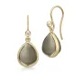 Julie Sandlau Paloma Earrings Smokey Korvakorut 18 ka Hopeakullattu HKS631GDSMCRCZ