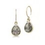 Julie Sandlau Leela Earrings Smokey Korvakorut 22 ka Hopeakullattu HKS750GDSMCRCZ