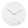 Karlsson Charm Engraved Numbers Wall Clock Seinäkello KA5762WH
