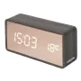Karlsson Mirror Cooper Alarm Clock LED Herätyskello KA5878BK