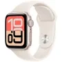 Apple Watch SE 3 GPS 40mm Starlight Aluminium Sport Band S/M MEH34