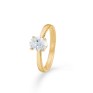 Diamond Dream Oval Solitaire Sormus Kulta 1,00 ct. 01-541005
