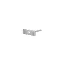 STINE A Jewelry Wow Mom Korvakoru Single Hopea 1259-00-S