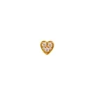 STINE A Jewelry Petit J'adore Korvakoru Single Hopeakullattu 1405-02-S