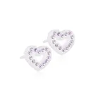 Blomdahl Brilliance Heart Korvakorut Muovi 15-01121-26