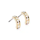 Blomdahl Brilliance Curved Korvakorut Titaani 15-13146-01