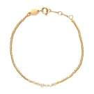 ANNI LU Bead & Gem Rannerengas Kullattu messinki 180-01-16