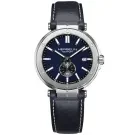 Herbelin Newport Quartz Bleu & Cuir Bleu Newport 18389A45