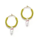ANNI LU Cosmic Cactus Hoop Pale Korvakorut Kullattu messinki 252-30-41