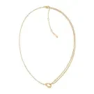 Calvin Klein SCULPTURED DROPS Kaulakoru Kullattu ruostumaton teräs 35000081