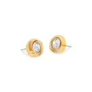 Calvin Klein Twisted Bezel Solitaire Korvakorut Ruostumaton Teräs 35000772